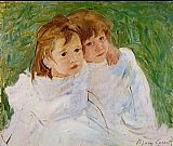 Mary Cassatt The Sisters 1885 painting